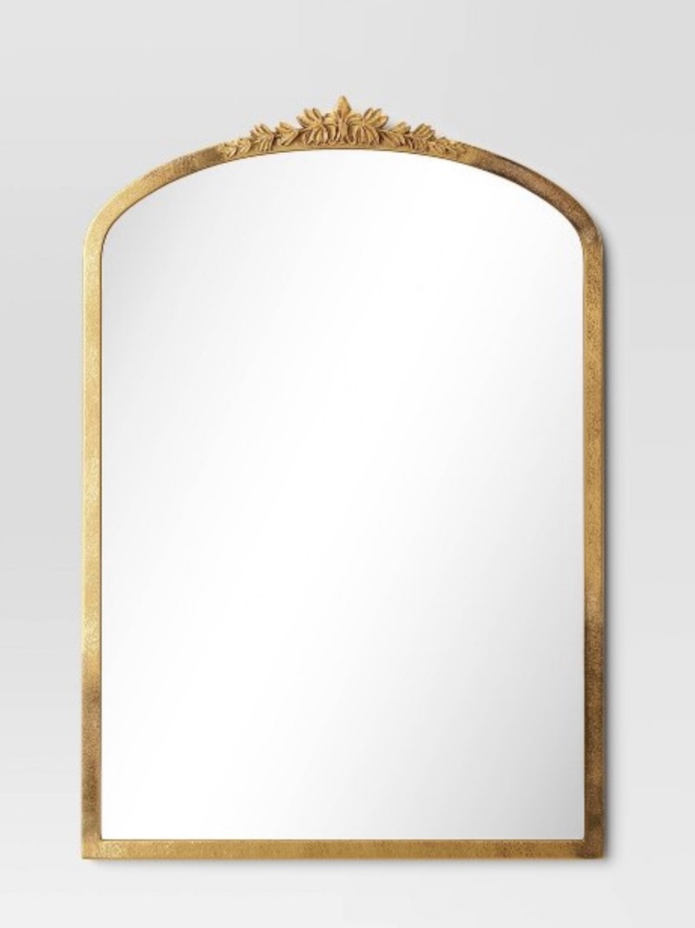 THRESHOLD NWT 20"x30" Decorative Gold Wall Mantle Mirror Gold